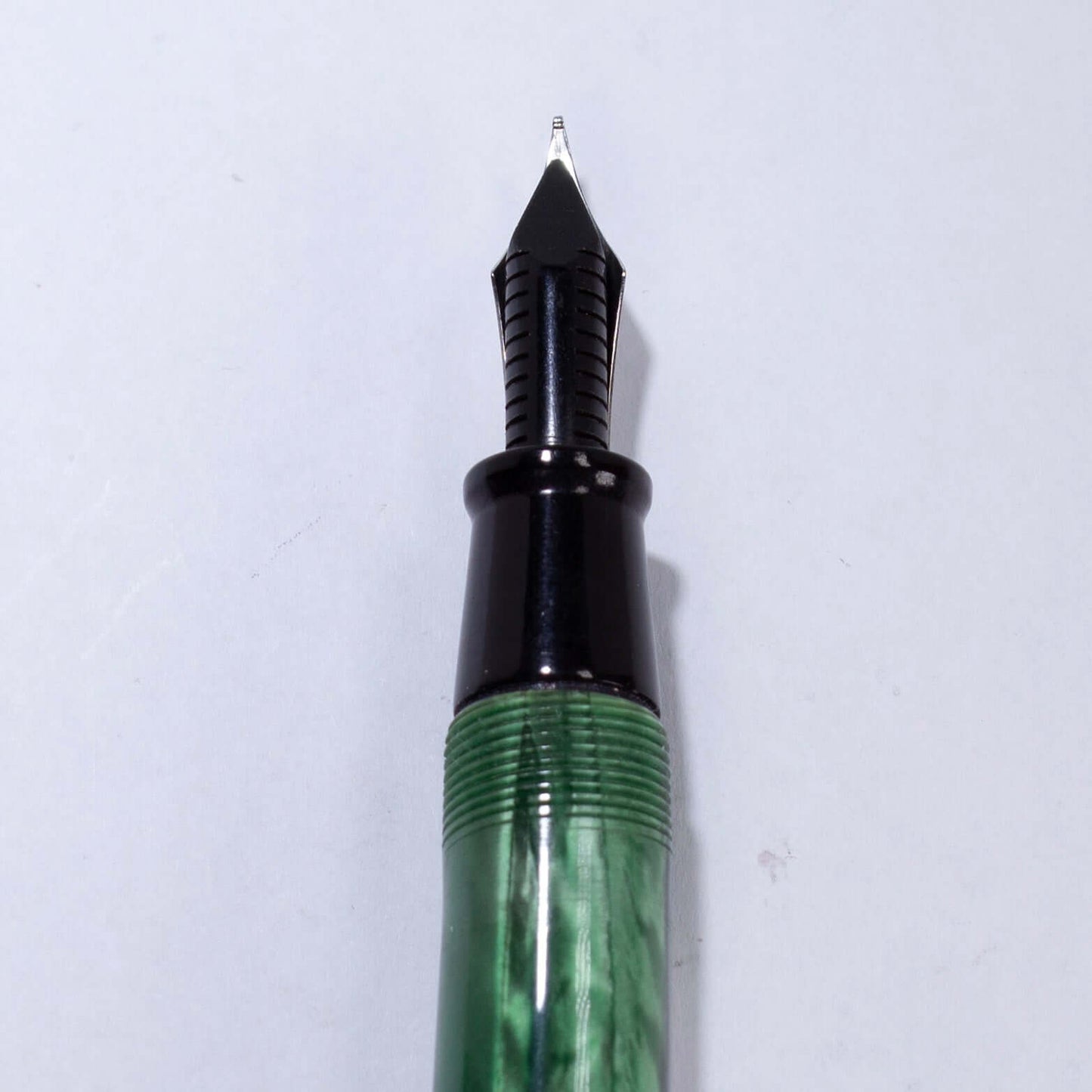 Esterbrook Dollar Pen, Foliage Green, Restored. #2668 Med. Nib Ozark Pen Shop