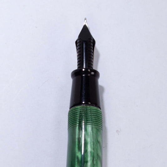 Esterbrook Dollar Pen, Foliage Green, Restored. #2668 Med. Nib Ozark Pen Shop