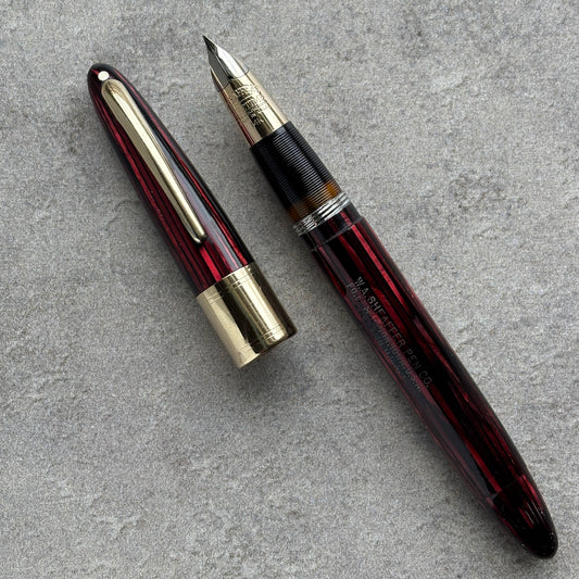 Sheaffer Triumph Lifetime Fountain Pen, Carmine Red