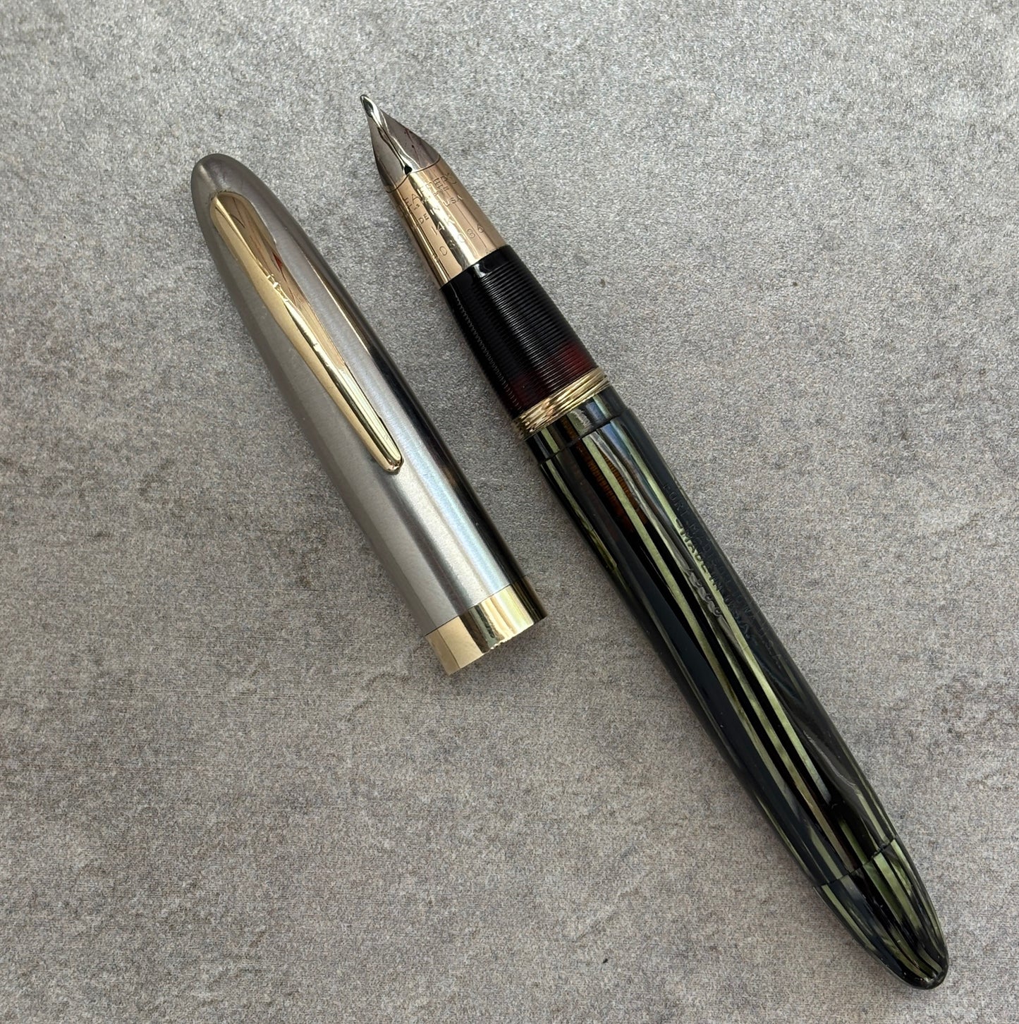 Sheaffer Sentinel Deluxe, Marine Green