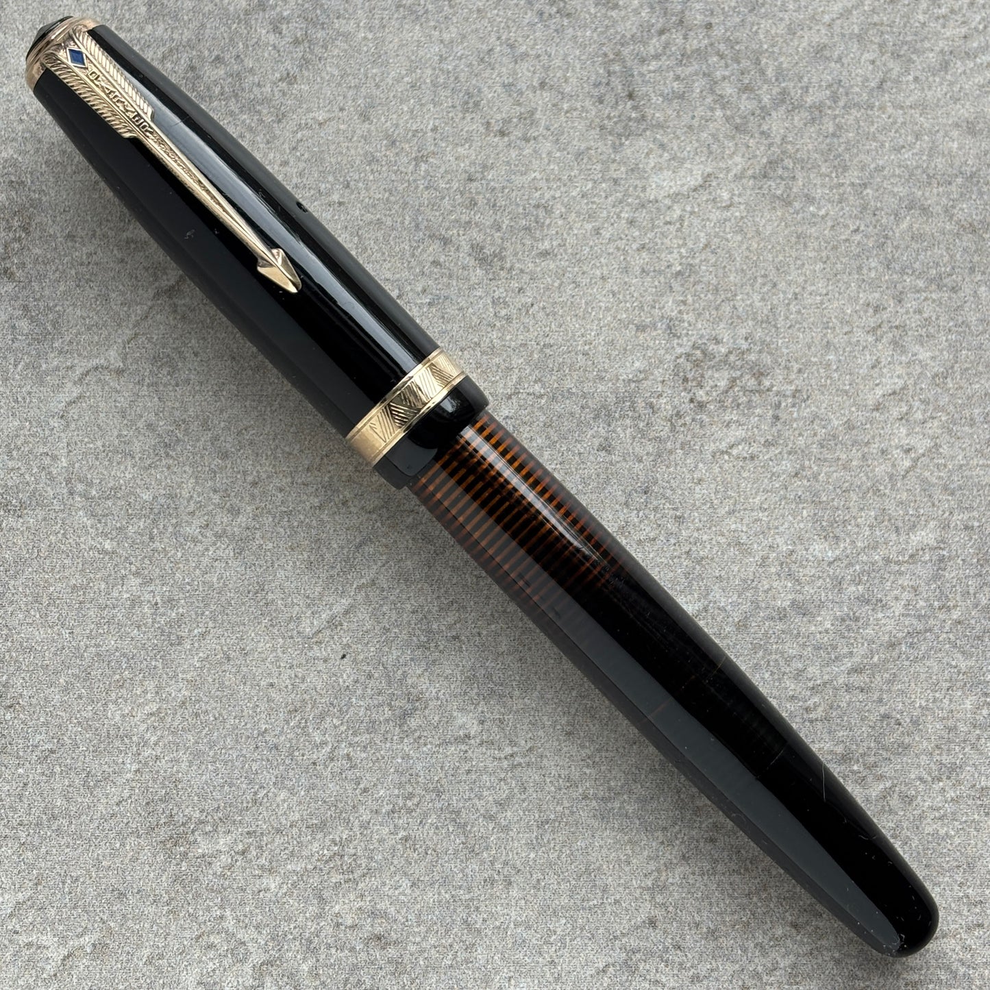 Parker Vacuumatic Debutante, Medium 14K Parker Nib, Black
