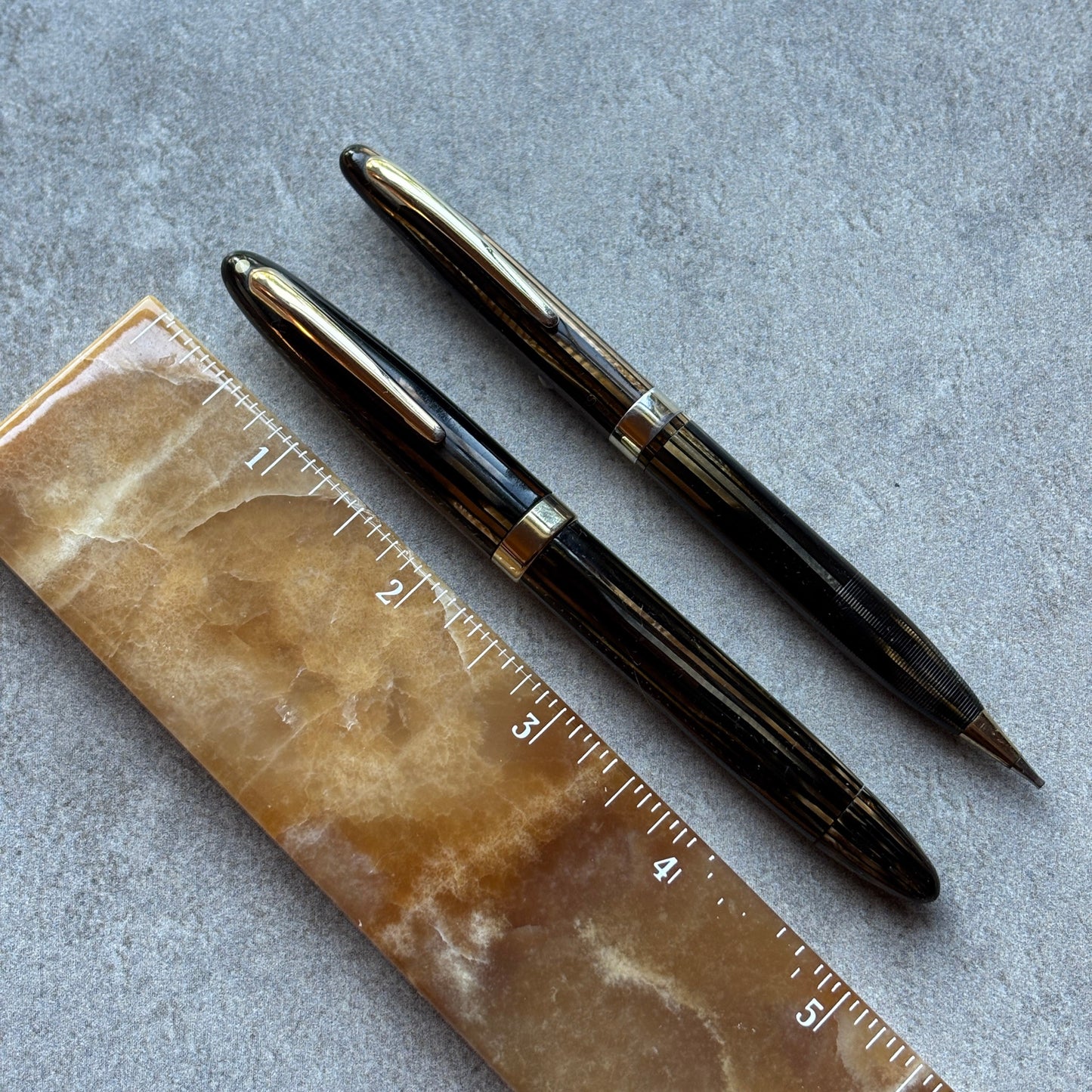 Sheaffer Triumph 1000 Lifetime, Golden Brown, Pen/Pencil Set