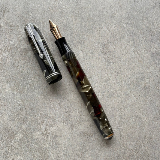 Parker Vacumatic Junior; Grey Pearl