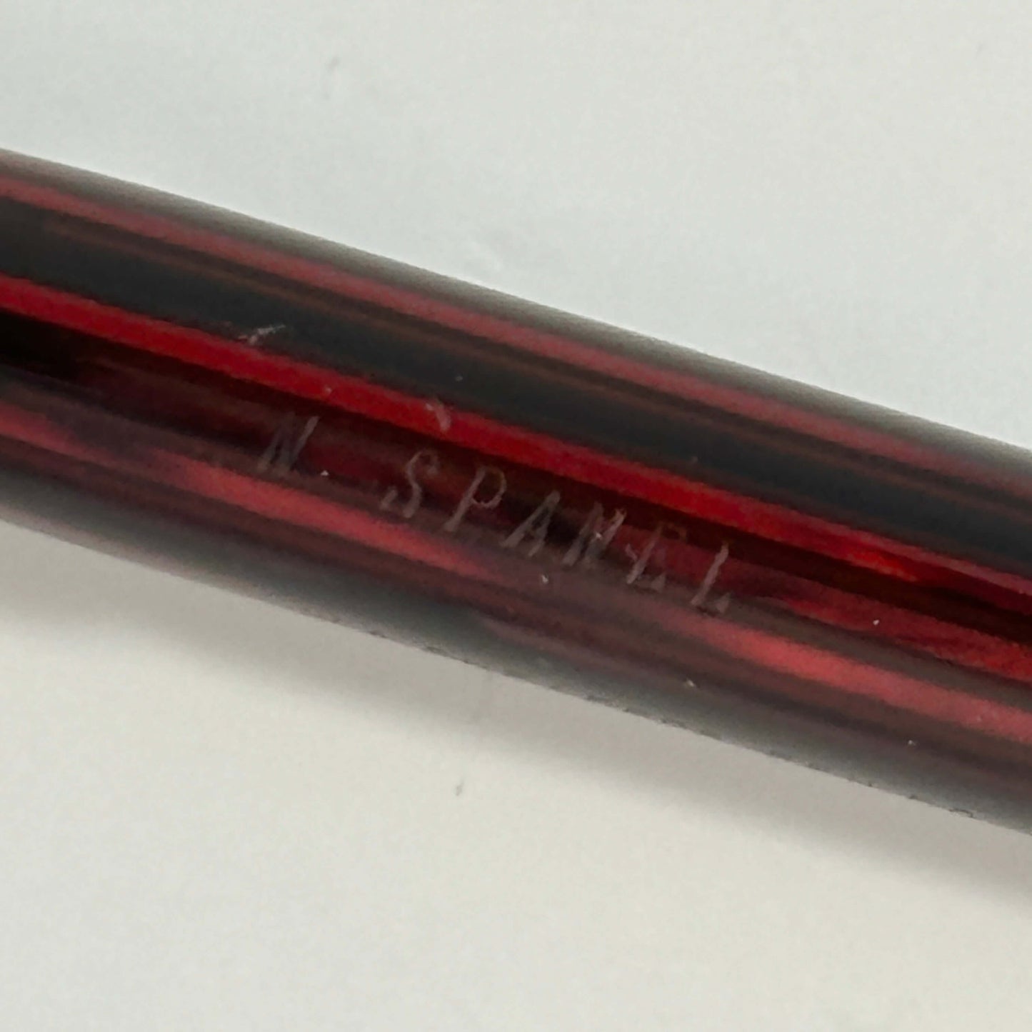 Sheaffer Balance Fountain Pen, Carmine Red Vac-Fil, Lifetime Two-tone Medium Nib Ozark Pen Shop
