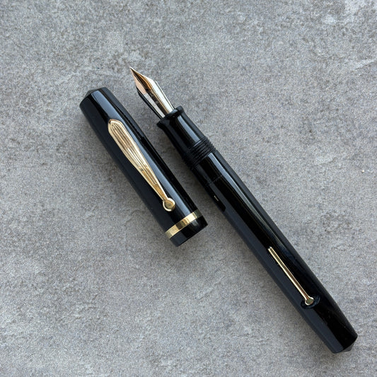 Vacuum-Fil Fountain Pen (Sheaffer Sub Brand), Black