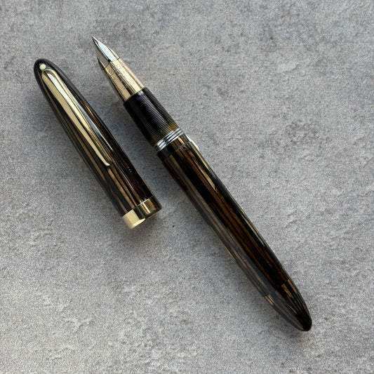 Sheaffer Triumph Lifetime Fountain Pen, Golden Brown
