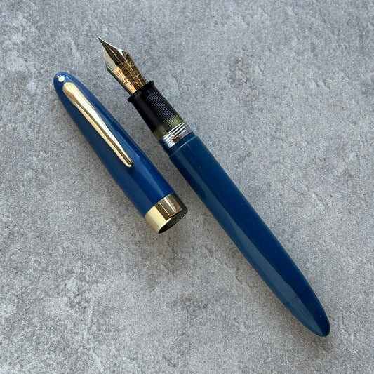 Sheaffer Statesman, Persian Blue, Restored Touchdown Filler