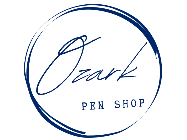 Ozark Pen Shop logo blue