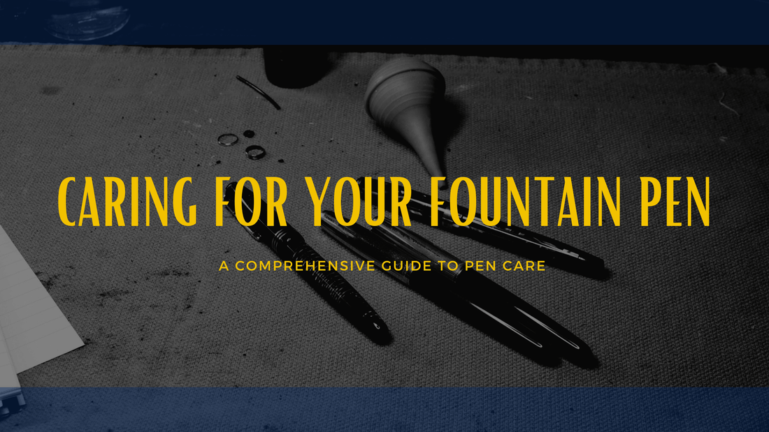 Fountain pens can provide a luxurious and enjoyable writing experience, but they require a bit more attention than regular ballpoint or rollerball pens.