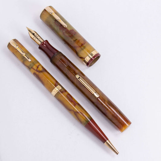 Waterman Lady Patricia Fountain Pen/Pencil Set, Fine Accountant Firm 14K nib  Ozark Pen Shop   