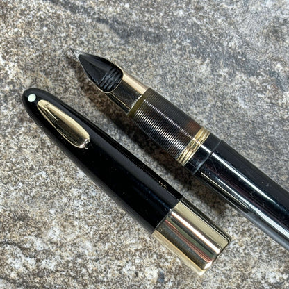 Sheaffer Tuckaway Autograph Cap. Solid 14K clip and Cap Band. 14K Gold Triumph Nib  Ozark Pen Shop   