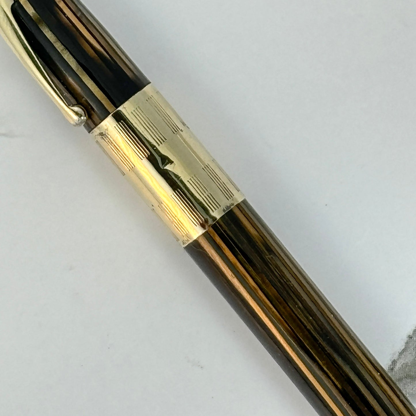 1940s Sheaffer Triumph with an Extra Wide Cap Band  Ozark Pen Shop   