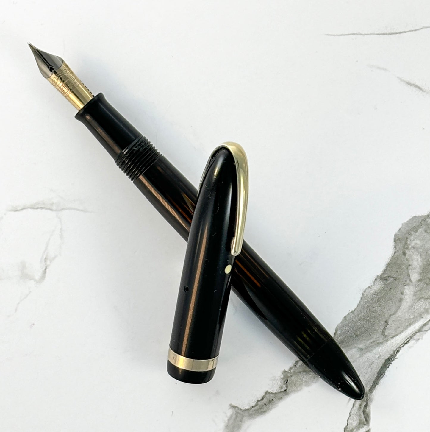 Sheaffer Balance Black with Gold-filled Military Clip