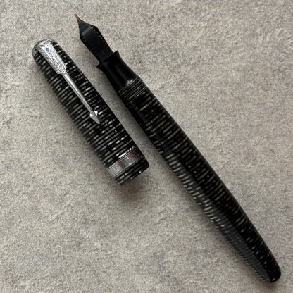 Parker Vacumatic Major, Silver Pearl
