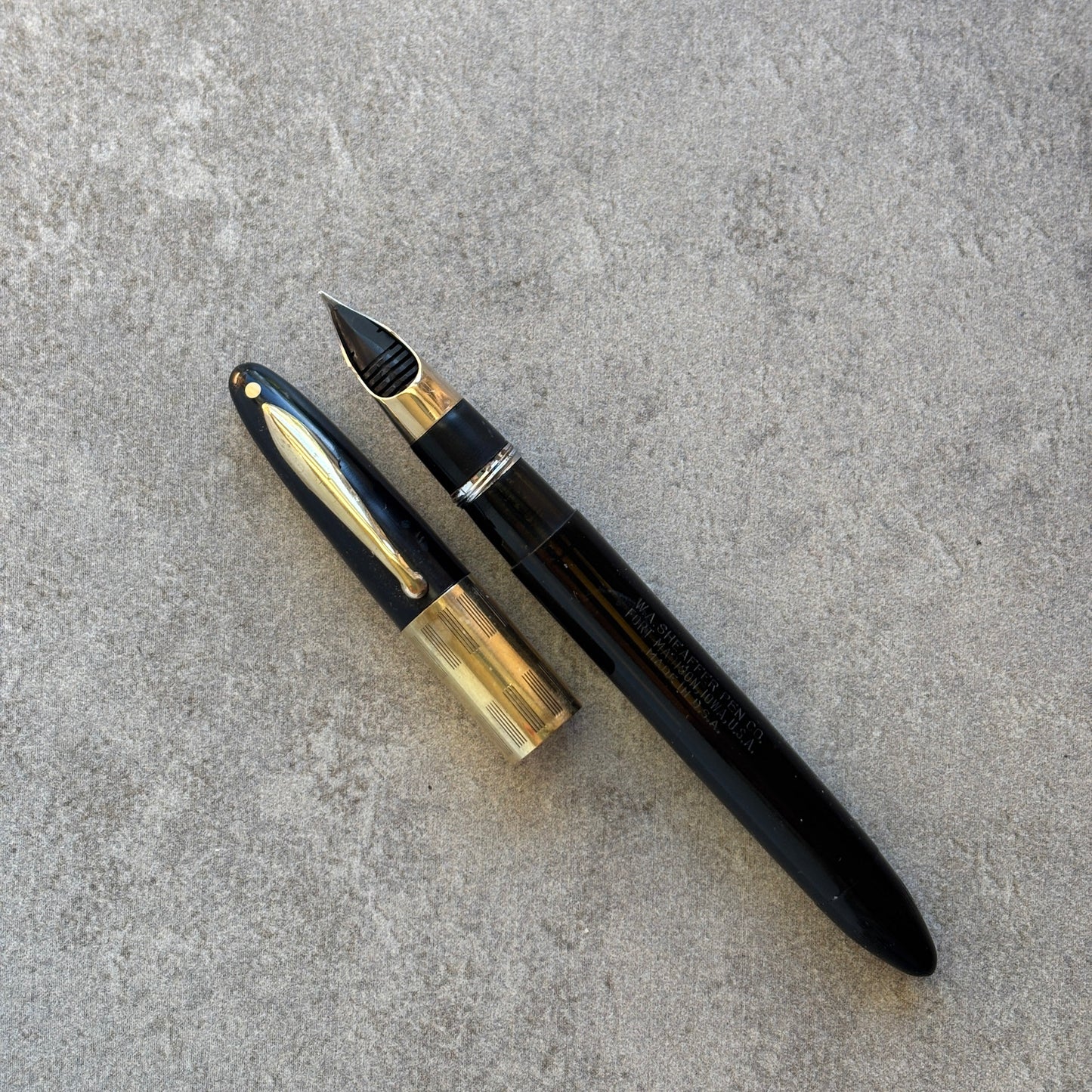 Sheaffer Triumph Vac-fil, Black