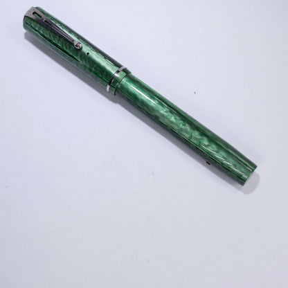 Esterbrook Dollar Pen, Foliage Green, Restored. #2668 Med. Nib  Ozark Pen Shop   