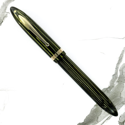 c1930s Sheaffer Balance Vac-fil, Marine Green with Gold-Filled Trim