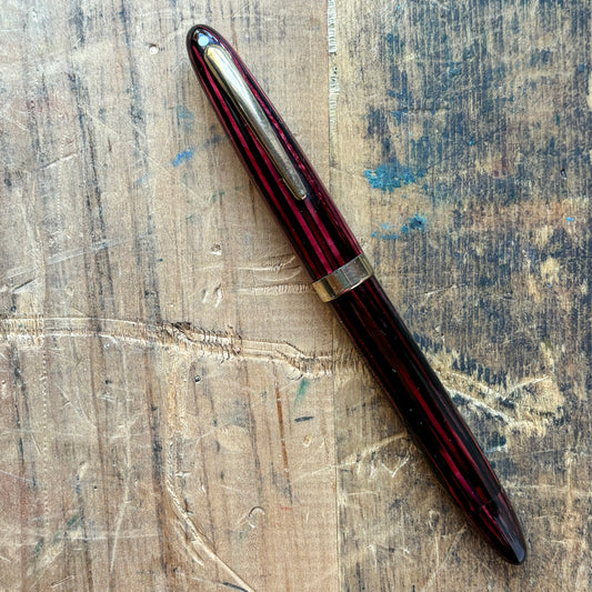 Sheaffer Triumph Vac-fil, Two-tone medium nib