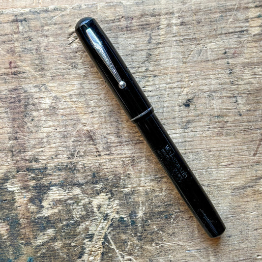 Restored Waterman JR Black with Chrome Trim