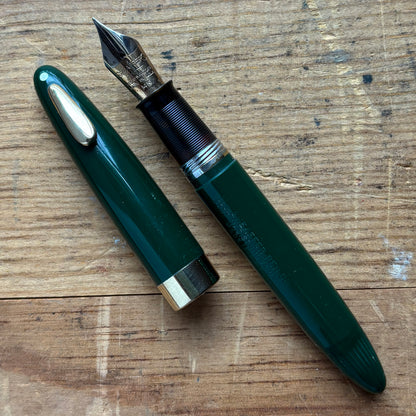 Sheaffer Tuckaway Evergreen Green, Touchdown Filler