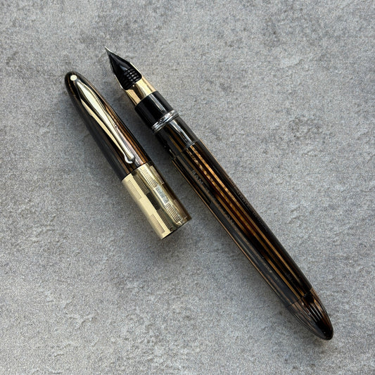 Sheaffer Triumph Fountain Pen; Golden Brown