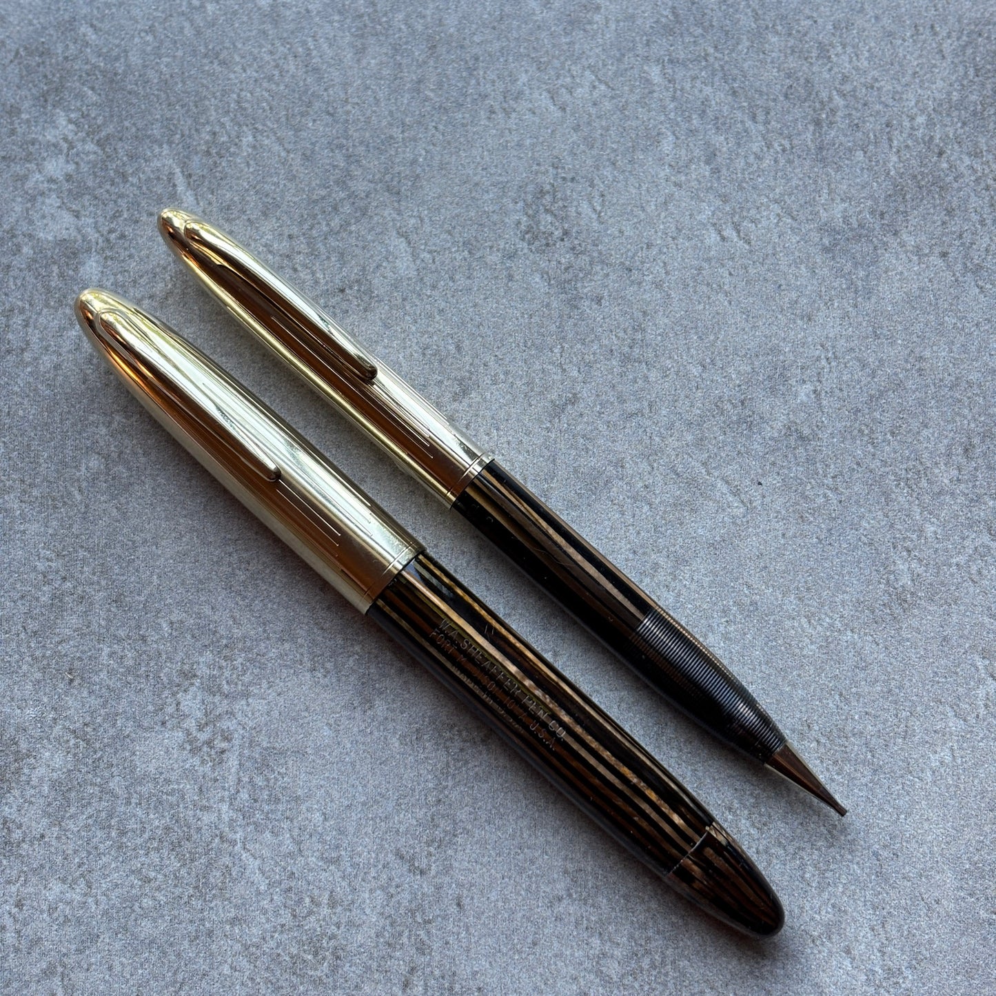 Sheaffer Crest Deluxe 1750 Fountain Pen/Pencil Set