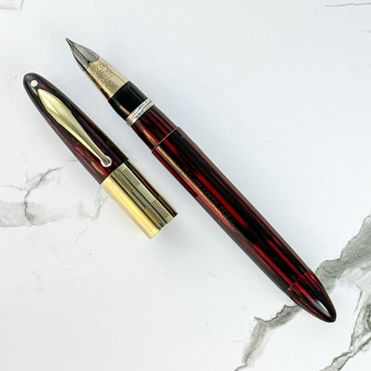 Sheaffer Triumph Vacuum-fil, Carmine Red