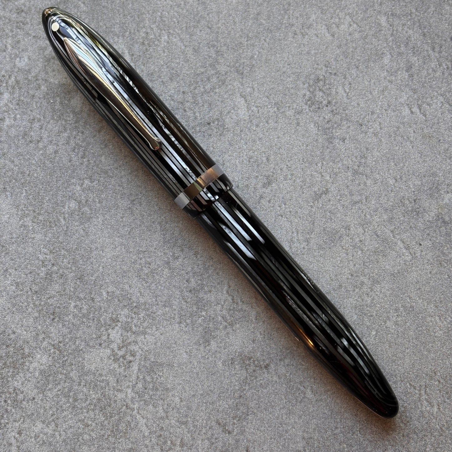 Sheaffer Balance Premier Oversized Fountain Pen; Gray Pearl