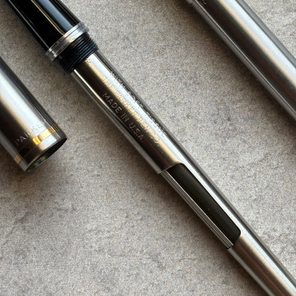 Parker 51 Flighter Set. Fountain Pen/Pencil set, Gold Plated Trim