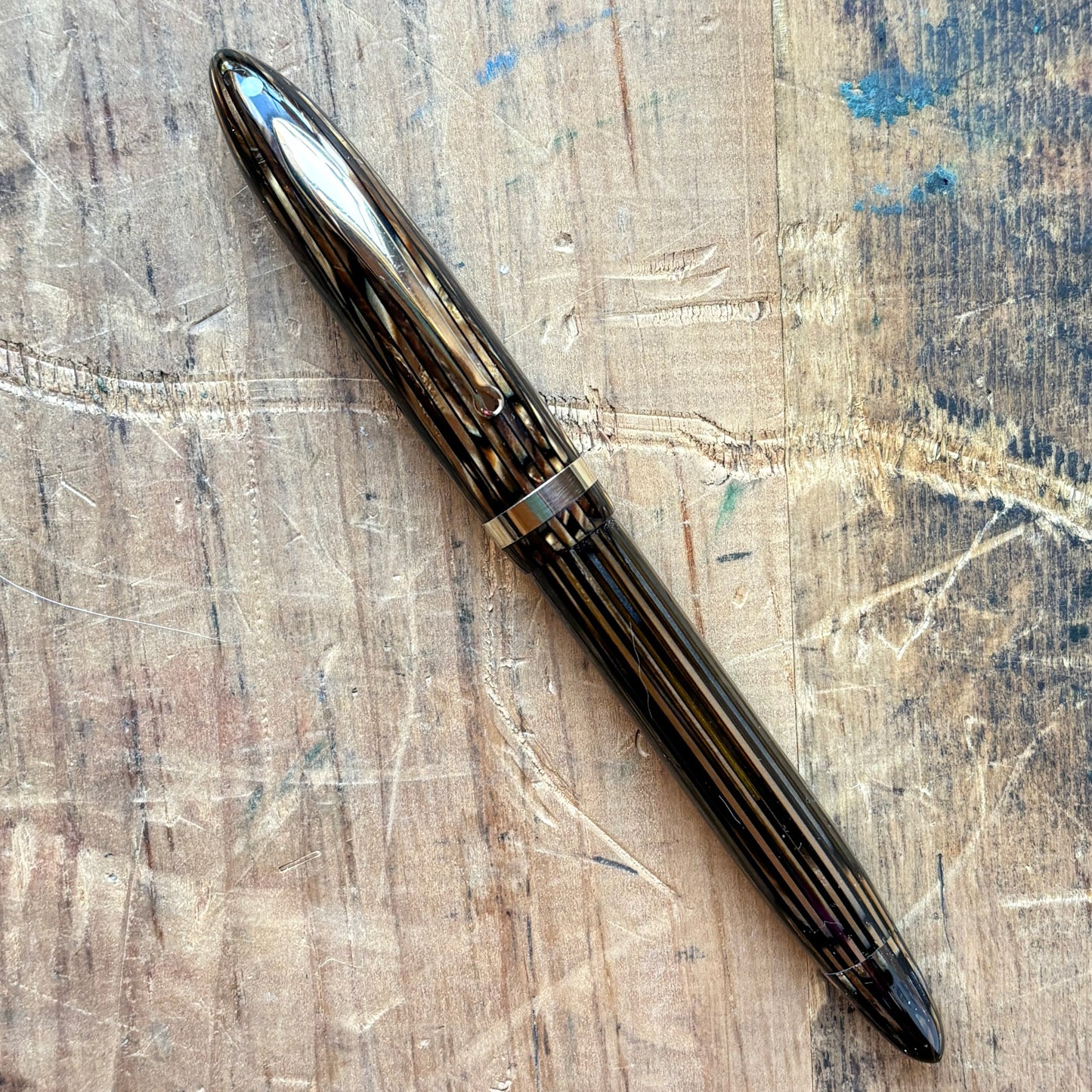 Golden Brown Sheaffer Balance Lifetime Full Length