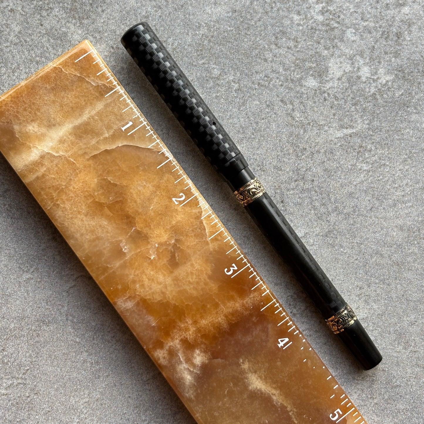 No Name Eyedropper, Black Hard Rubber