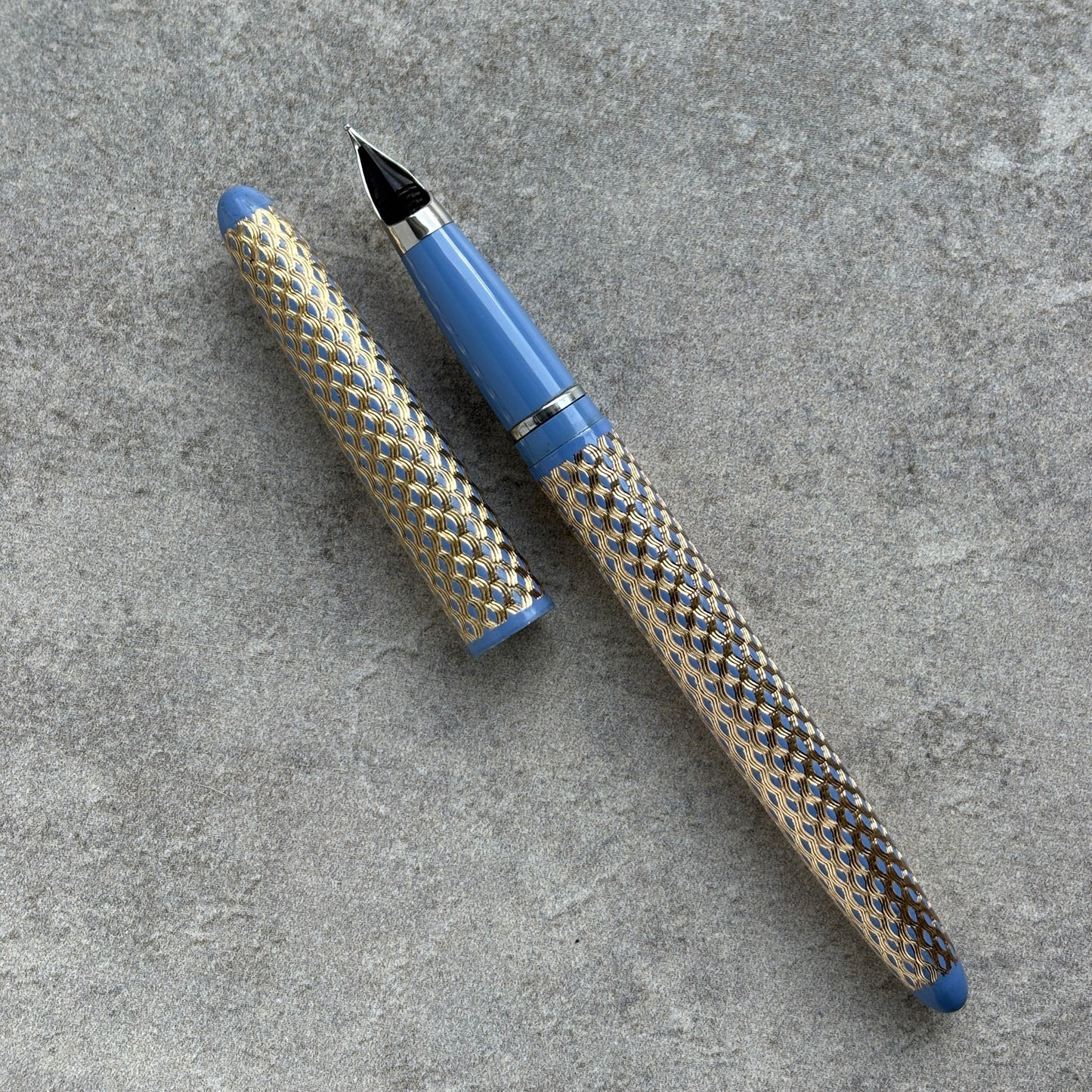 Lady Sheaffer Skripsert VI, Fountain pen, Paisley Gold/Periwinkle