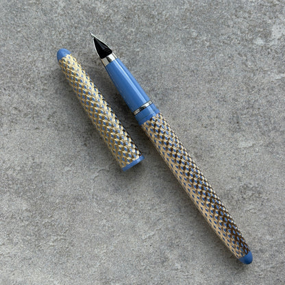 Lady Sheaffer Skripsert VI, Fountain pen, Paisley Gold/Periwinkle