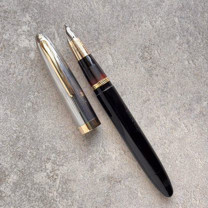 Sheaffer Sentinel Deluxe, Black, Two-Tone Cap