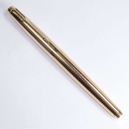 Gold Plated, Parker 75, Fine 14K Nib, C/C. Made in the U.S.A.  Ozark Pen Shop   