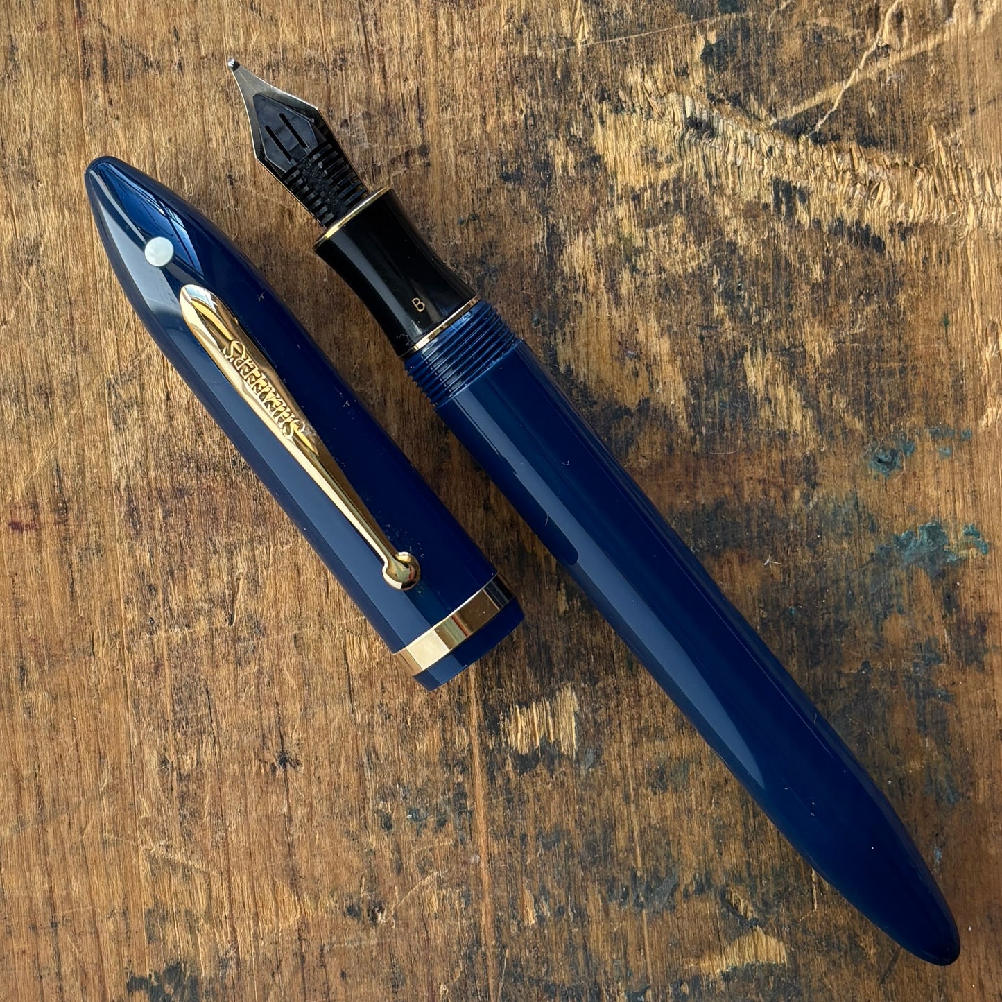 Sheaffer Balance II- Blue with Broad Nib