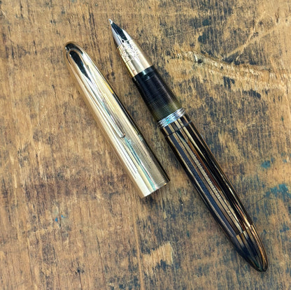 Sheaffer Crest Deluxe, Golden Brown