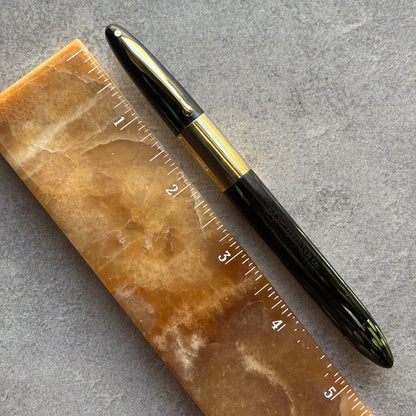 Sheaffer Triumph Vacuum-fil, Green, Extra-wide cap Band