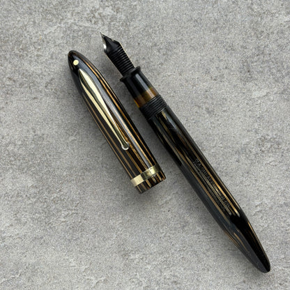 Sheaffer Balance Statesman Lever-filler, Golden Brown
