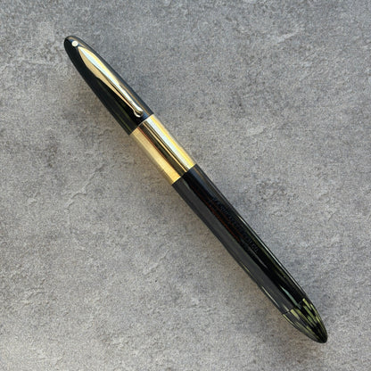 Sheaffer Triumph Vacuum-fil, Green, Extra-wide cap Band