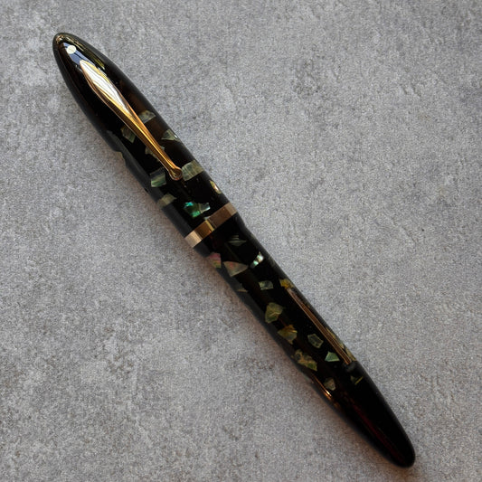 Sheaffer Premier Oversized Balance; Ebonized Pearl, Lever Filler