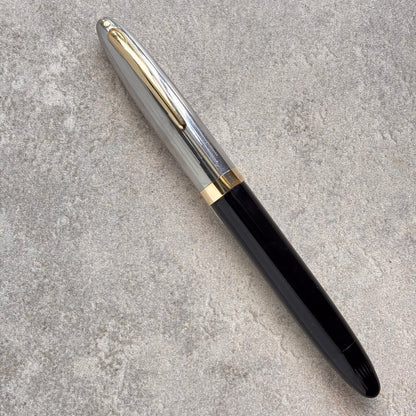 Sheaffer Sentinel Deluxe, Black, Two-Tone Cap