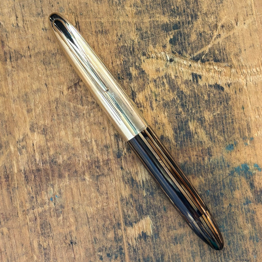 Sheaffer Crest Deluxe, Golden Brown