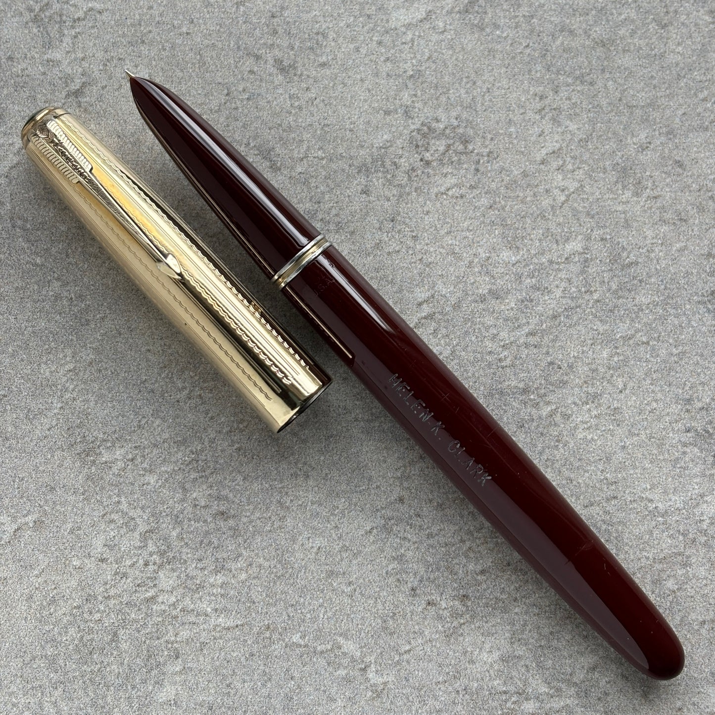 Parker 51  Vacumatic, Cordovan Brown