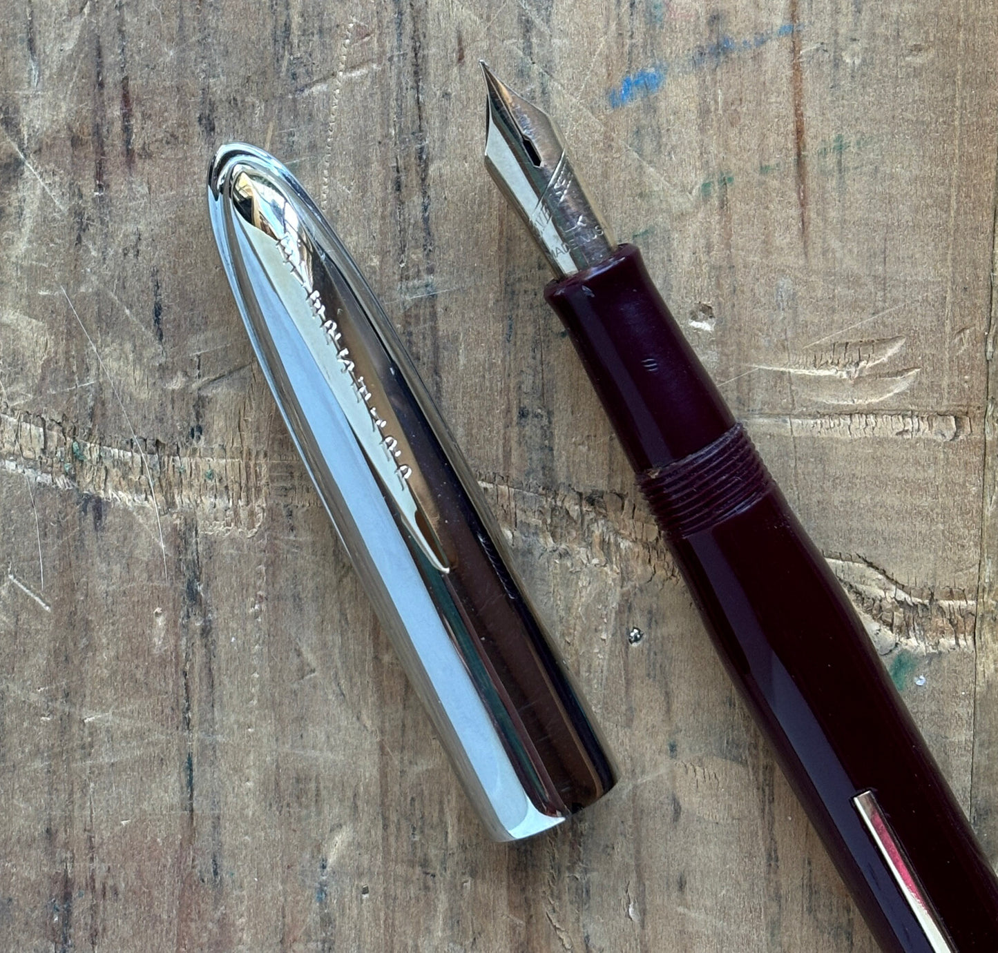 Eversharp Symphony Fountain Pen- Loewy Design "Slipper" Cap