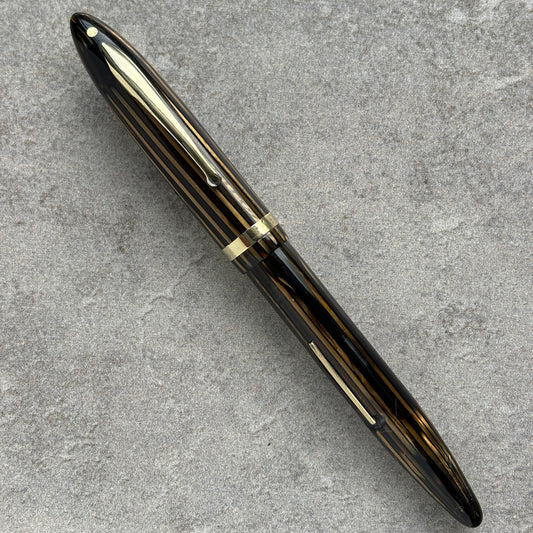 Sheaffer Balance Statesman Lever-filler, Golden Brown