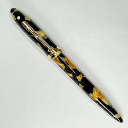 Sheaffer Balance, Full Length Slender Girth, Pearl and Black Lever-Filler, 14K Lifetime Nib  Ozark Pen Shop   