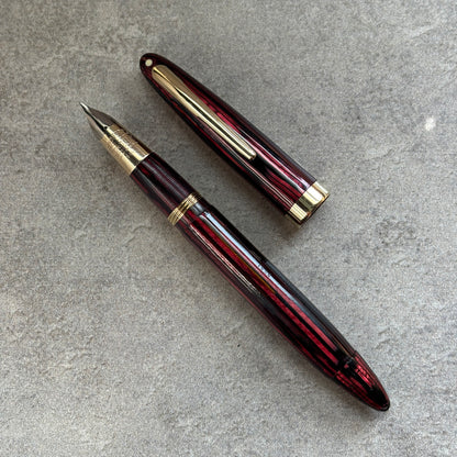 Sheaffer Triumph 1000 Lifetime Vac-fil, Carmine Red