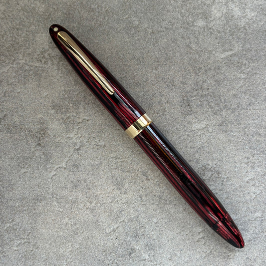 Sheaffer Triumph 1000 Lifetime Vac-fil, Carmine Red