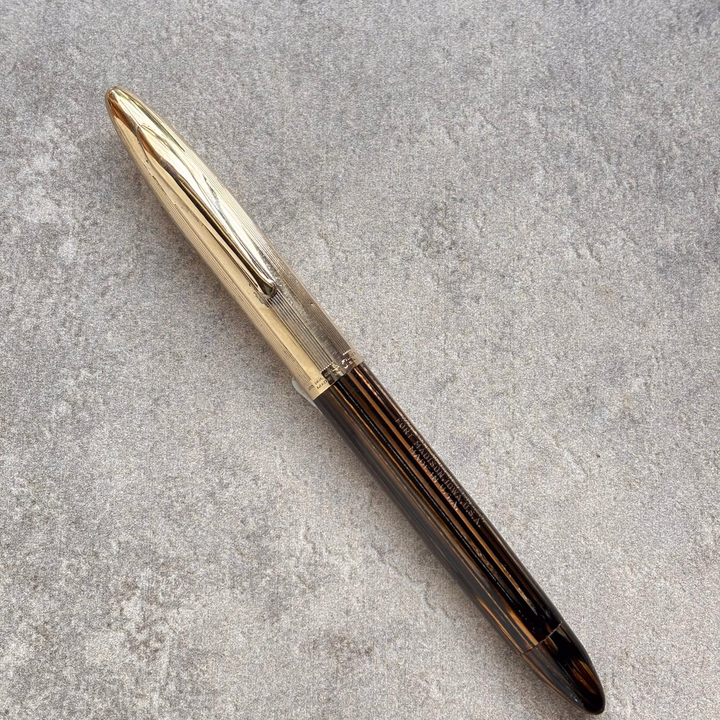 Sheaffer Crest, Restored Fountain Pen; Gold Filled Cap